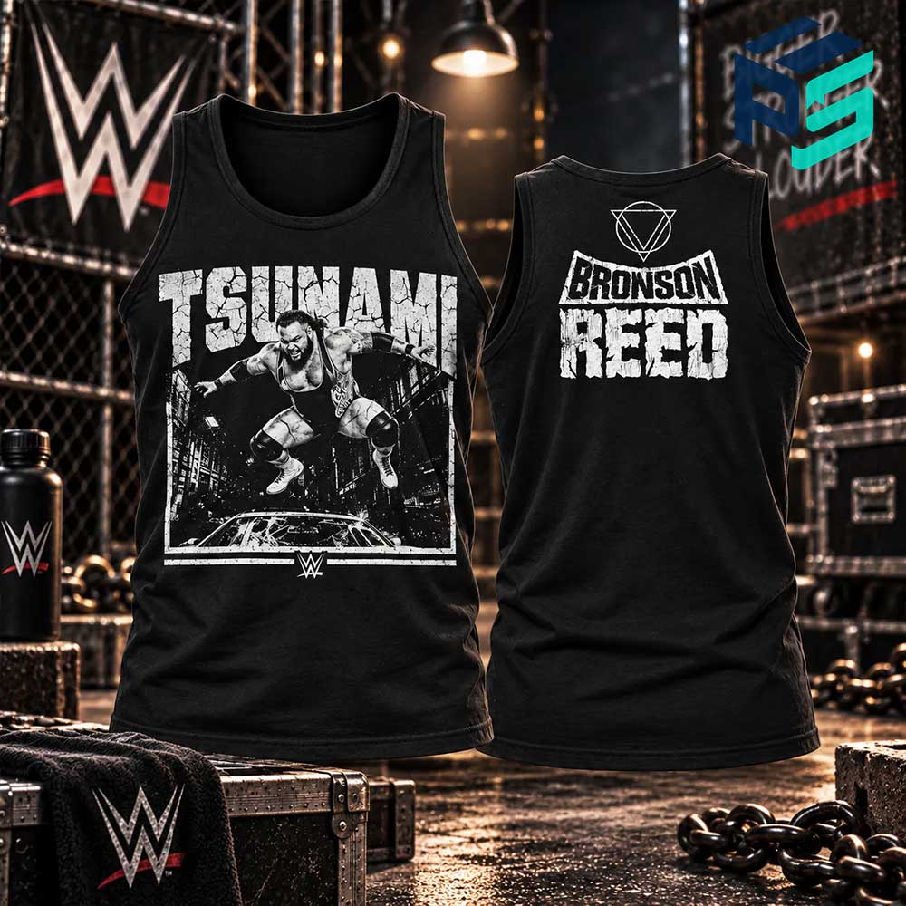 Bronson Reed Tsunami Vision Shirt (1) Bronson Reed Tsunami Vision Shirt – image 2 of 3