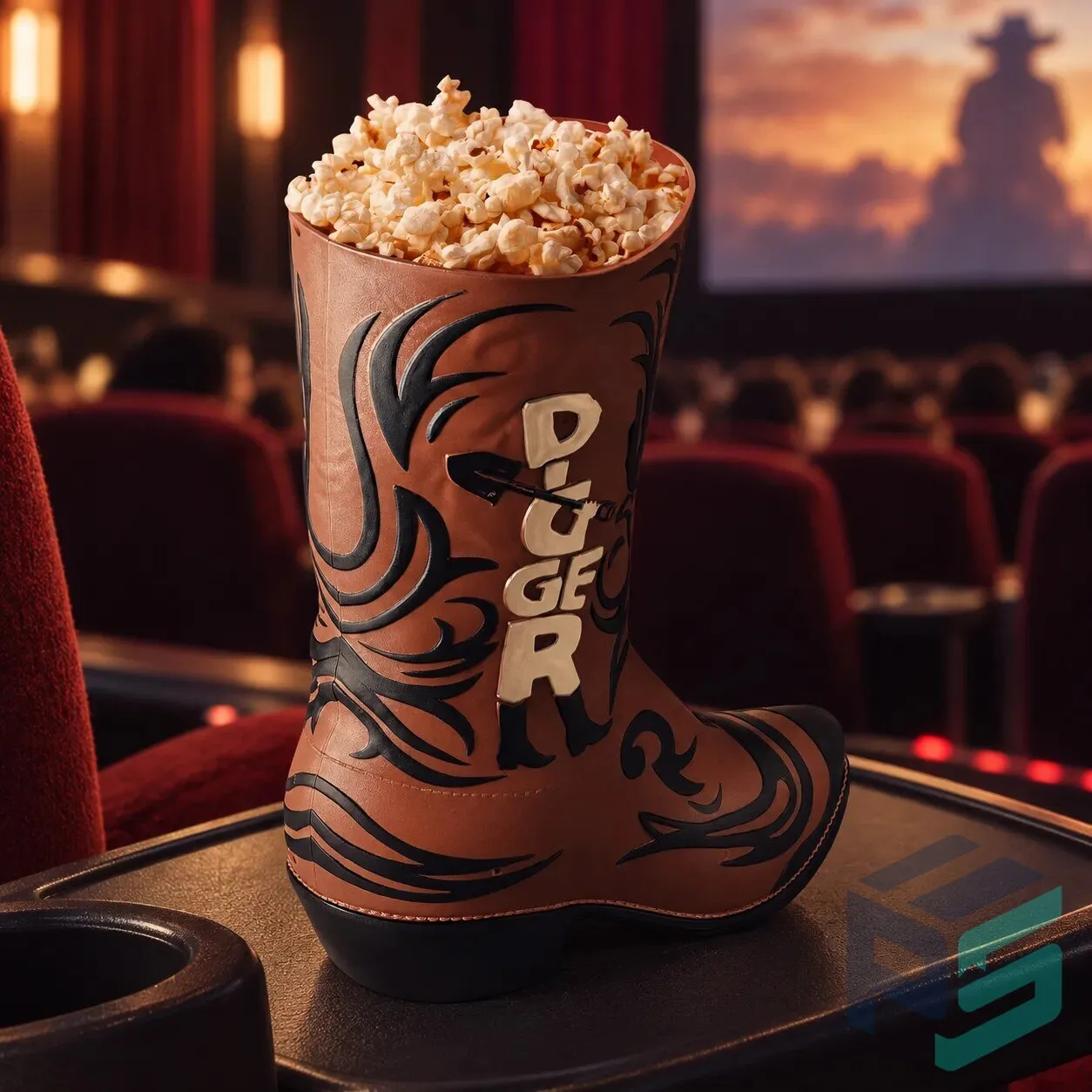 DIGGER Boot Popcorn Bucket
