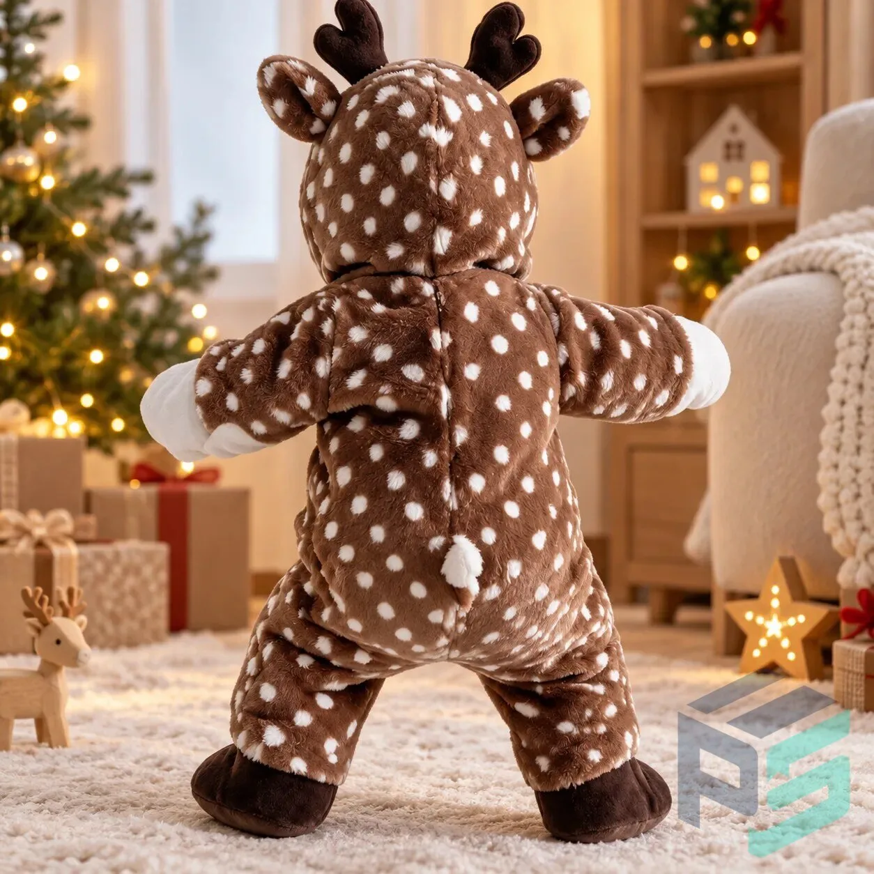 Baby Reinfel Reindeer Onesie Jumper 2026 11 Baby Reinfel Reindeer Onesie Jumper 2026 apparel product view