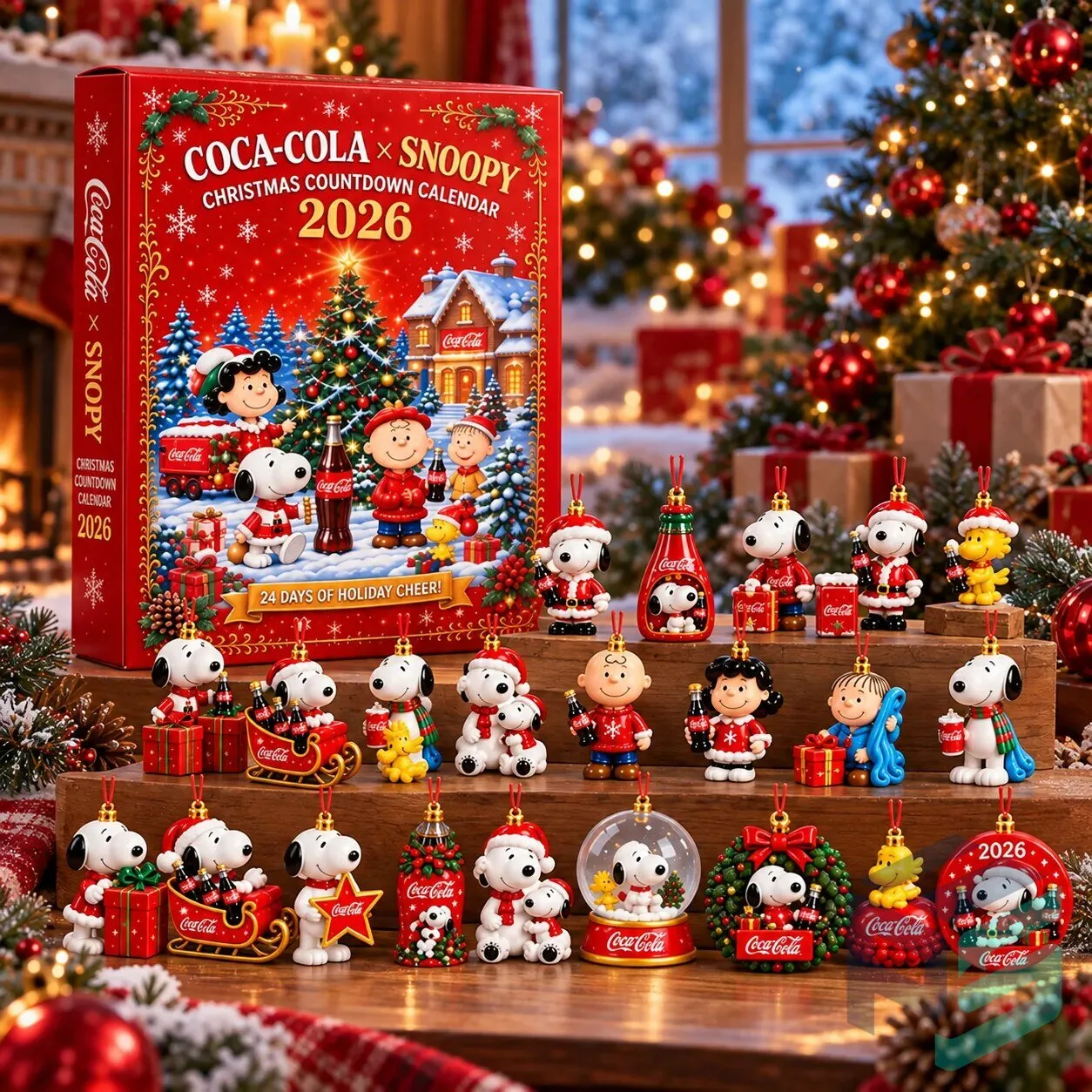 Coca-Cola Snoopy Christmas Advent Calendar 2026