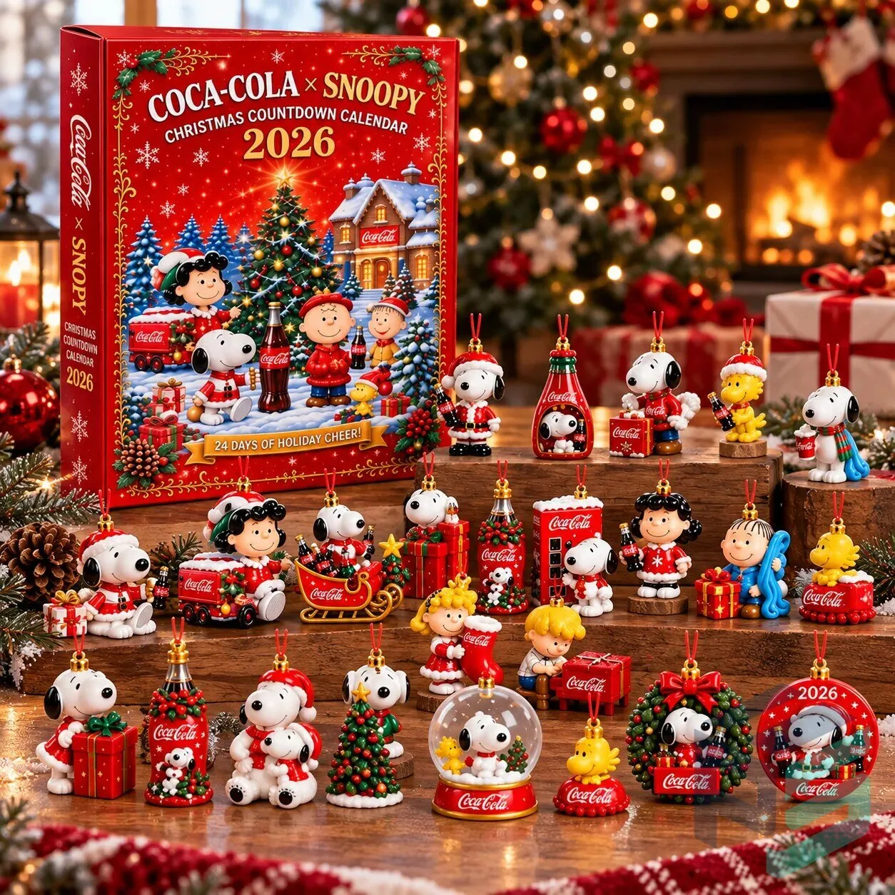 Coca-Cola Snoopy Christmas Advent Calendar 2026 8 Coca-Cola Snoopy Christmas Advent Calendar 2026 apparel product view
