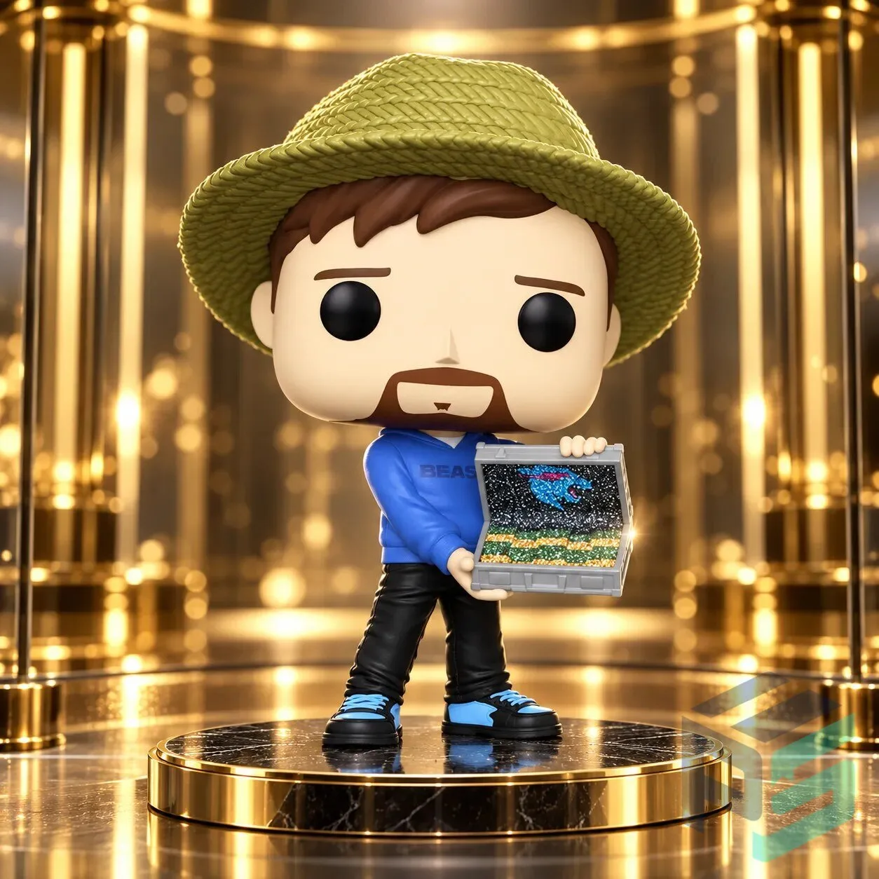 Funko Pop MrBeast Figure - Beast Briefcase Edition
