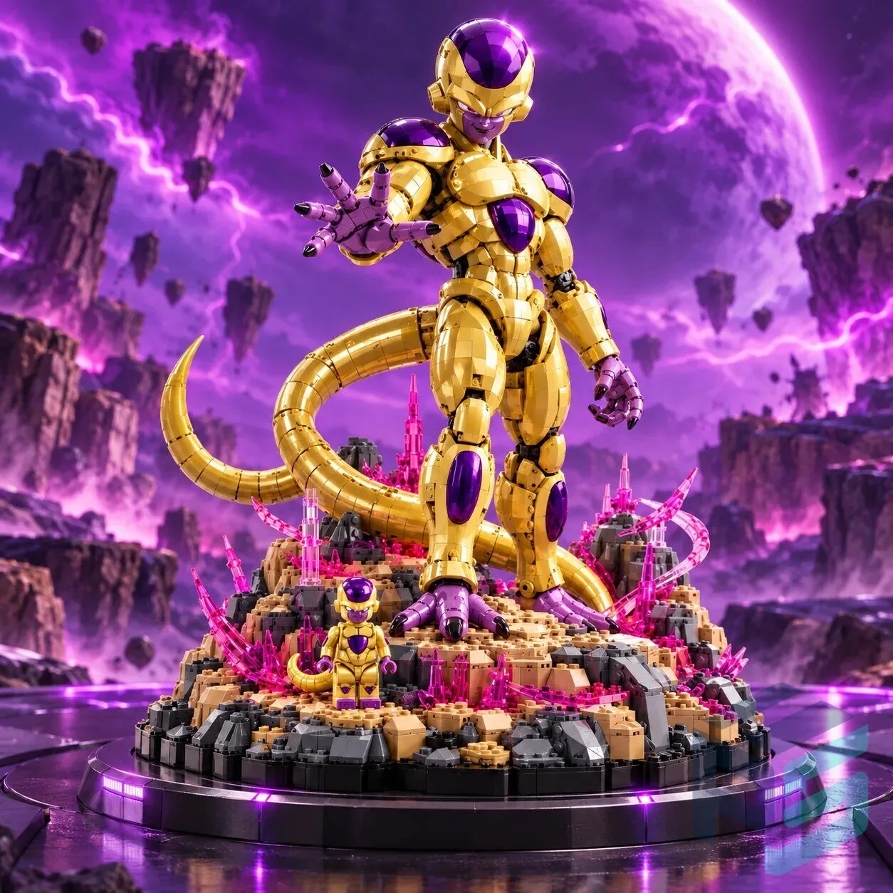 LEGO Dragon Ball Z Golden Frieza Building Set